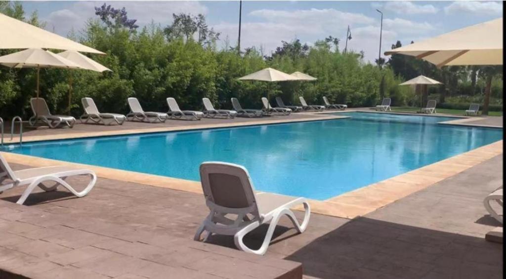 Magnifique Appartement A Riad Garden Marraquexe Exterior foto