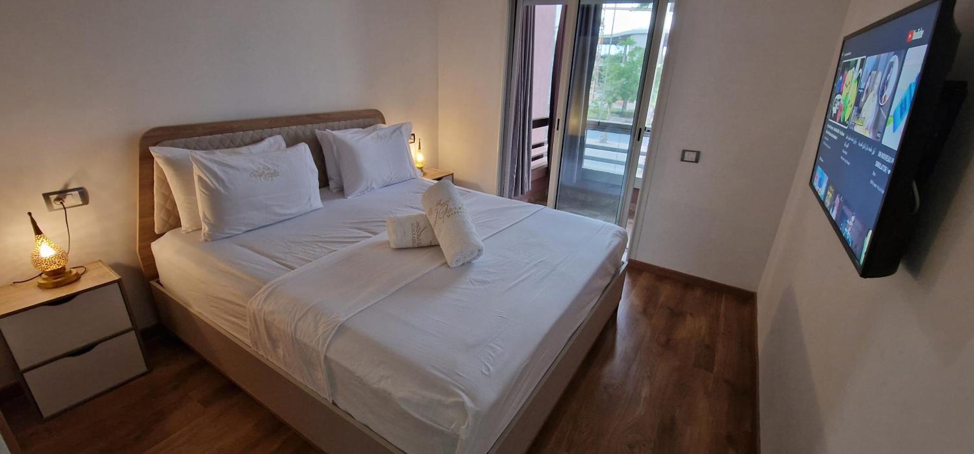 Magnifique Appartement A Riad Garden Marraquexe Exterior foto